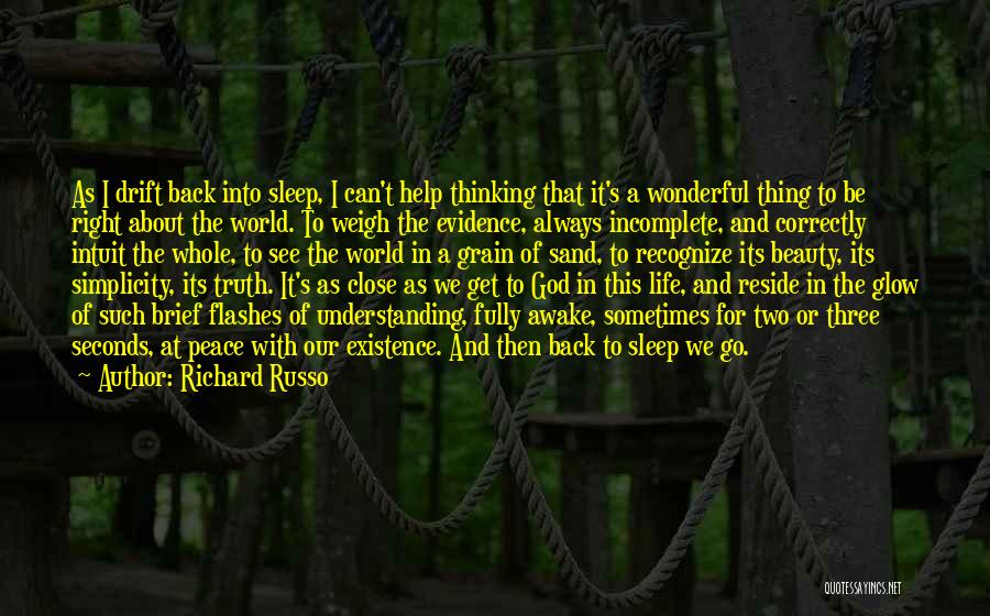 Life Flashes Quotes By Richard Russo