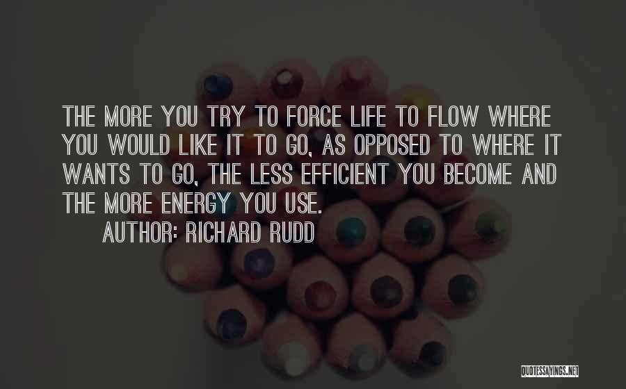 Life Flow Quotes By Richard Rudd