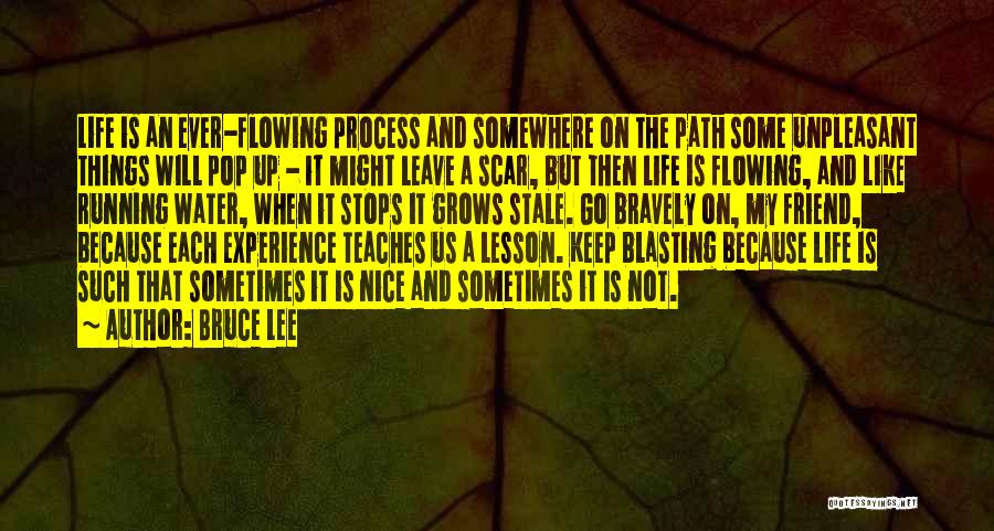 Life Flowing Quotes By Bruce Lee