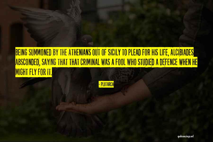 Life Fly By Quotes By Plutarch