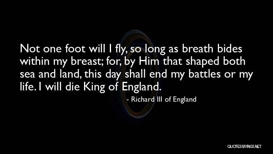 Life Fly By Quotes By Richard III Of England