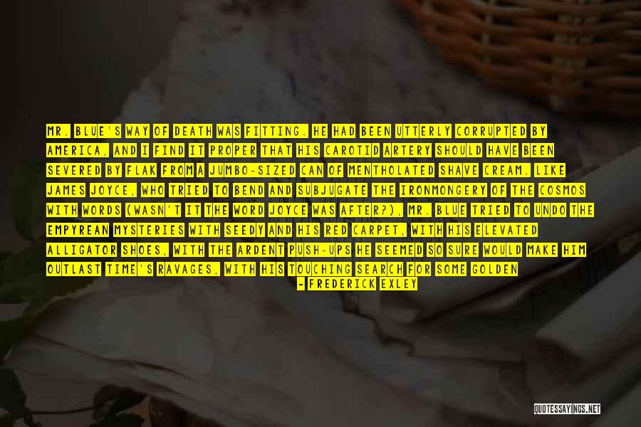 Life For Eulogy Quotes By Frederick Exley Life For Eulogy Quotes By Frederick Exley