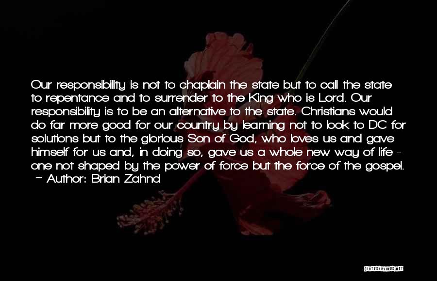 Life Force Quotes By Brian Zahnd