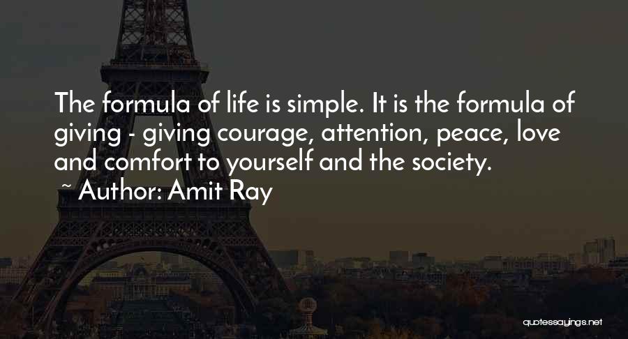 Life Formula Quotes By Amit Ray