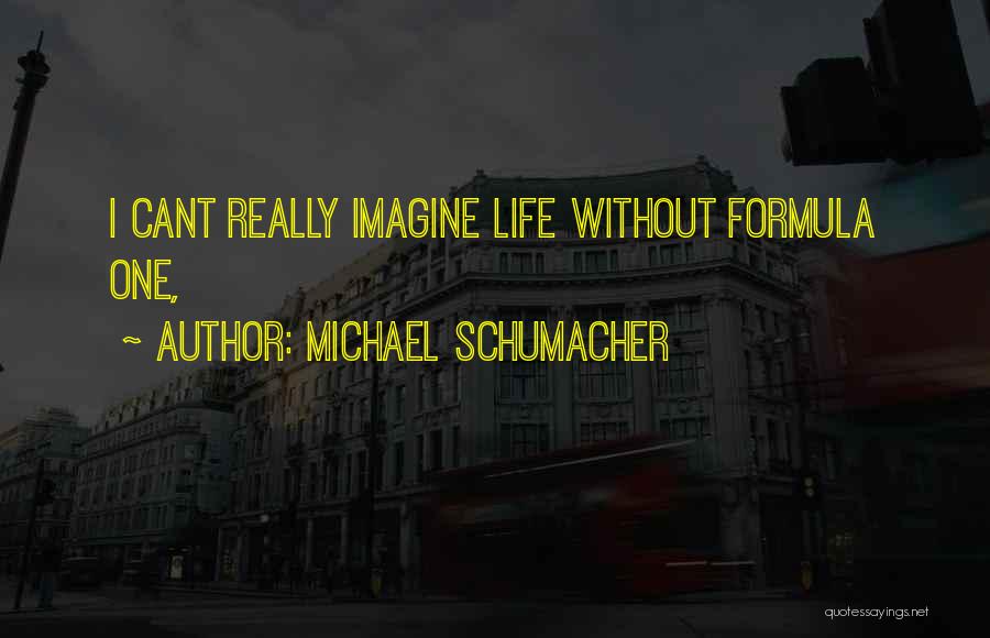 Life Formula Quotes By Michael Schumacher