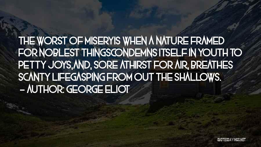 Life Framed Quotes By George Eliot