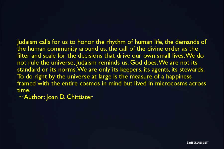 Life Framed Quotes By Joan D. Chittister