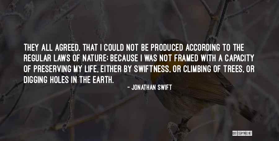 Life Framed Quotes By Jonathan Swift