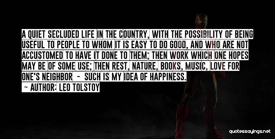 Life From Country Music Quotes By Leo Tolstoy