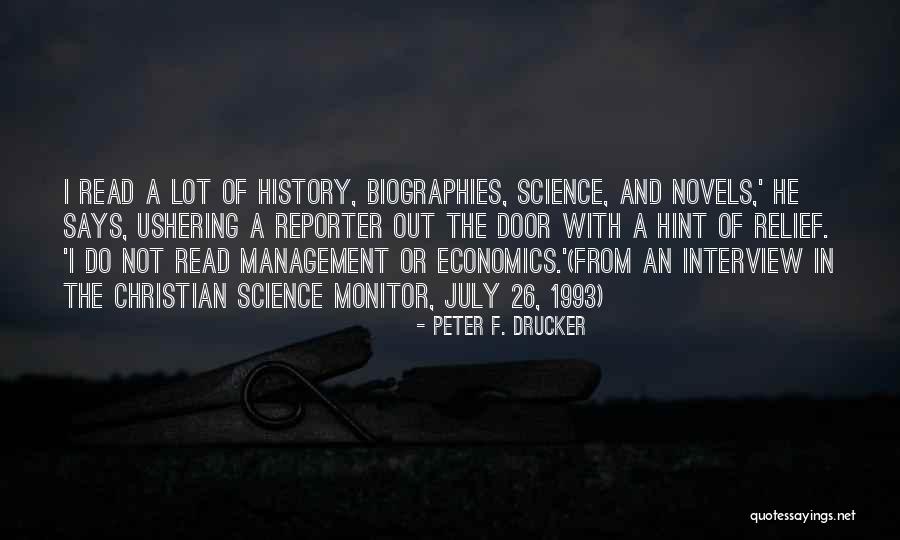 Life From Novels Quotes By Peter F. Drucker