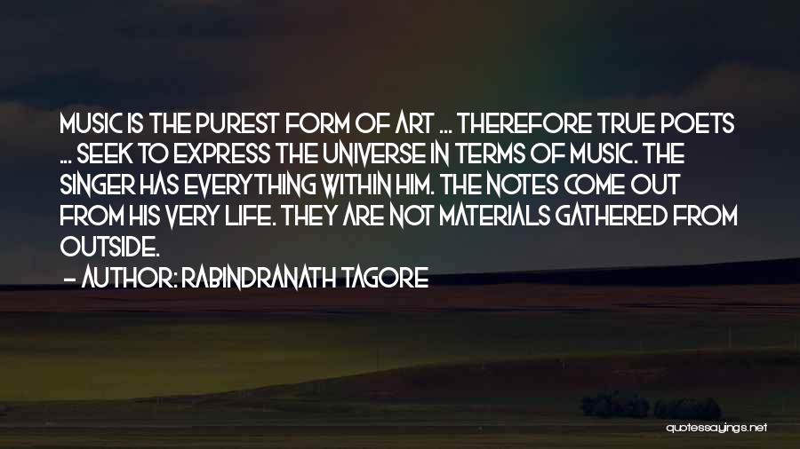 Life From Poets Quotes By Rabindranath Tagore