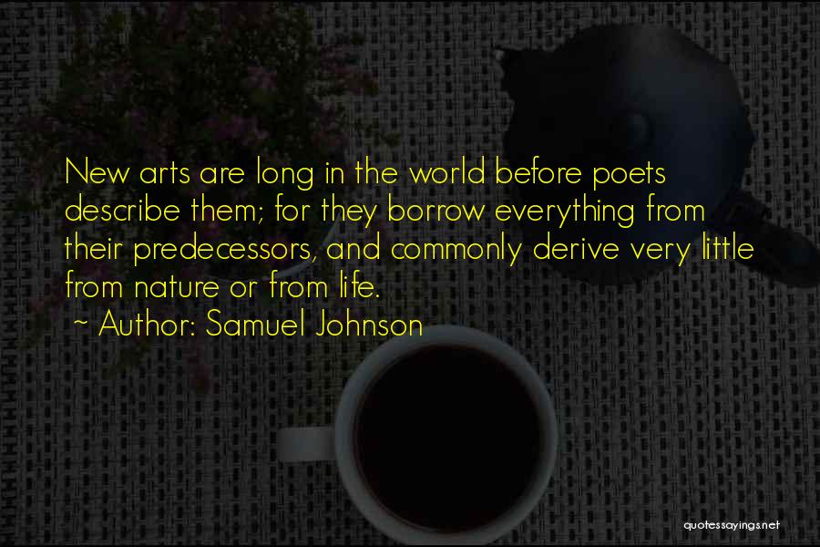 Life From Poets Quotes By Samuel Johnson