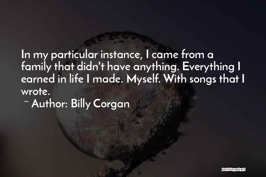 Life From Songs Quotes By Billy Corgan