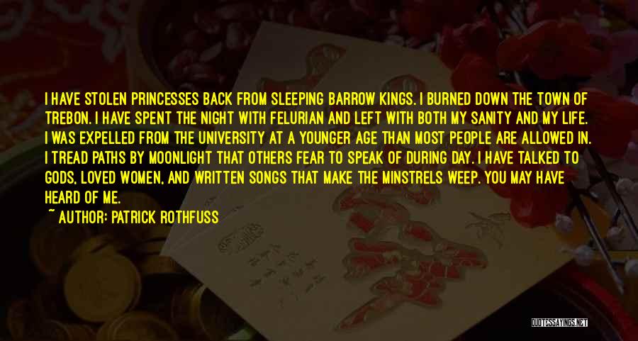 Life From Songs Quotes By Patrick Rothfuss