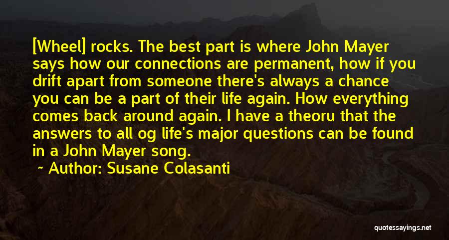 Life From Songs Quotes By Susane Colasanti