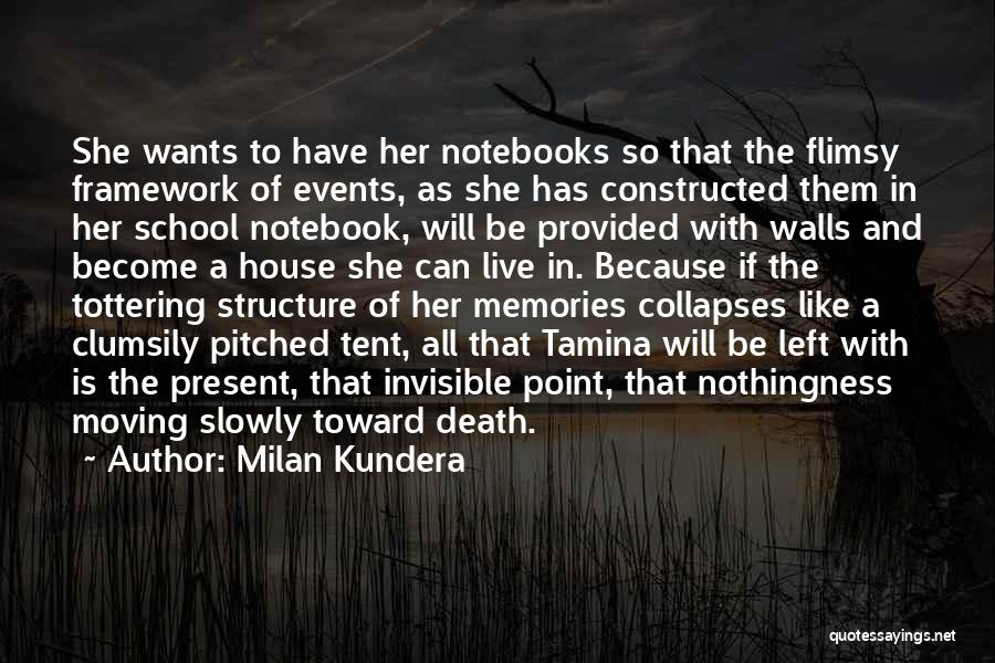 Life From The Notebook Quotes By Milan Kundera