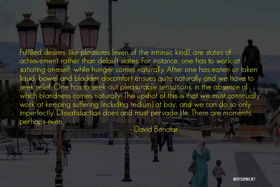 Life Fulfilled Quotes By David Benatar Life Fulfilled Quotes By David Benatar