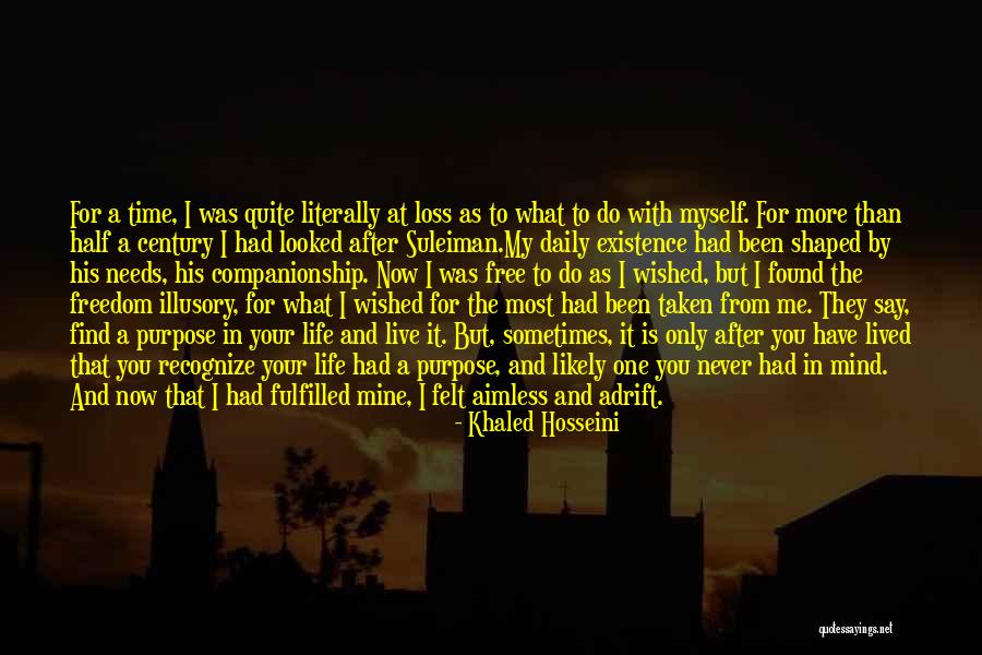 Life Fulfilled Quotes By Khaled Hosseini Life Fulfilled Quotes By Khaled Hosseini