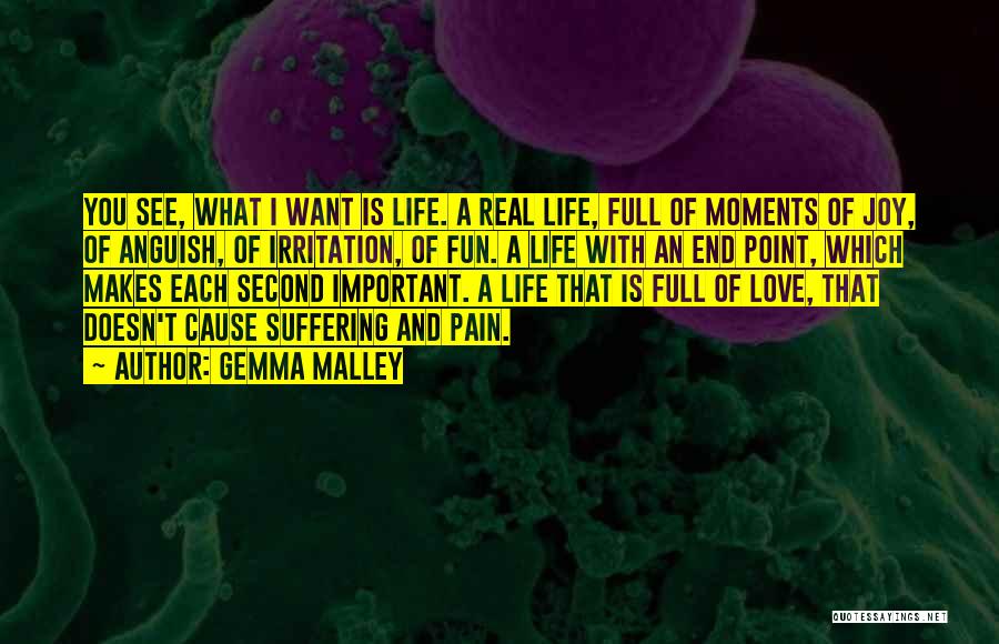 Life Full Of Pain Quotes By Gemma Malley