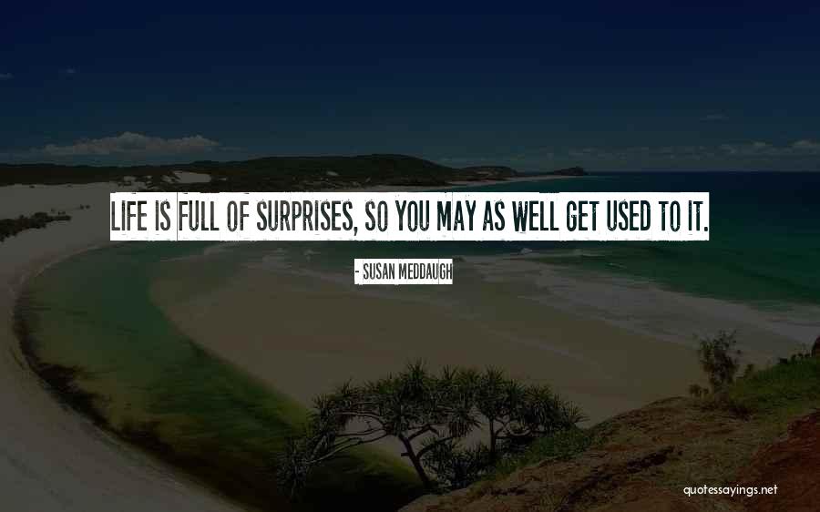 Life Full Of Surprises Quotes By Susan Meddaugh