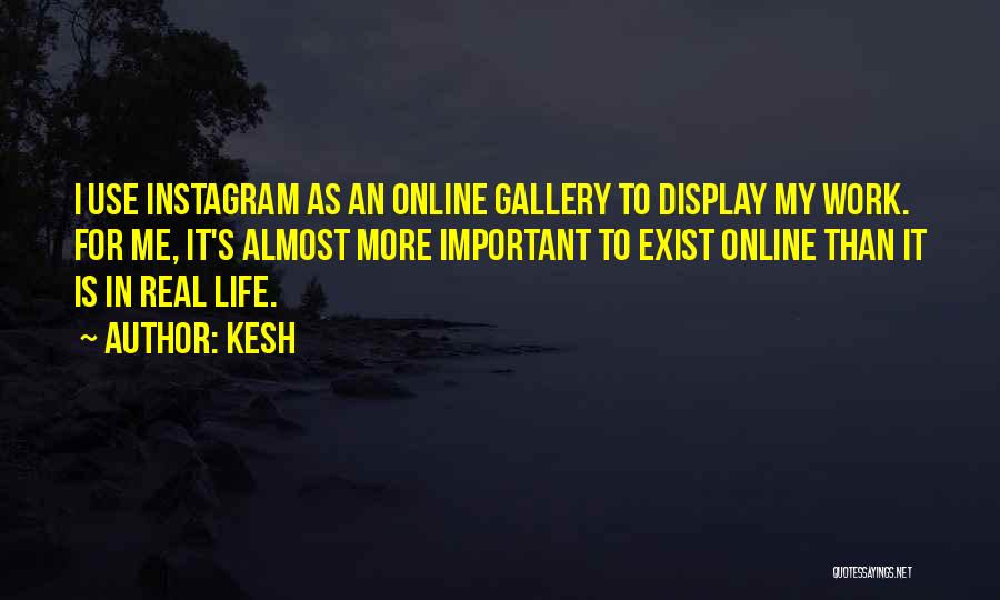 Life Gallery Quotes By Kesh