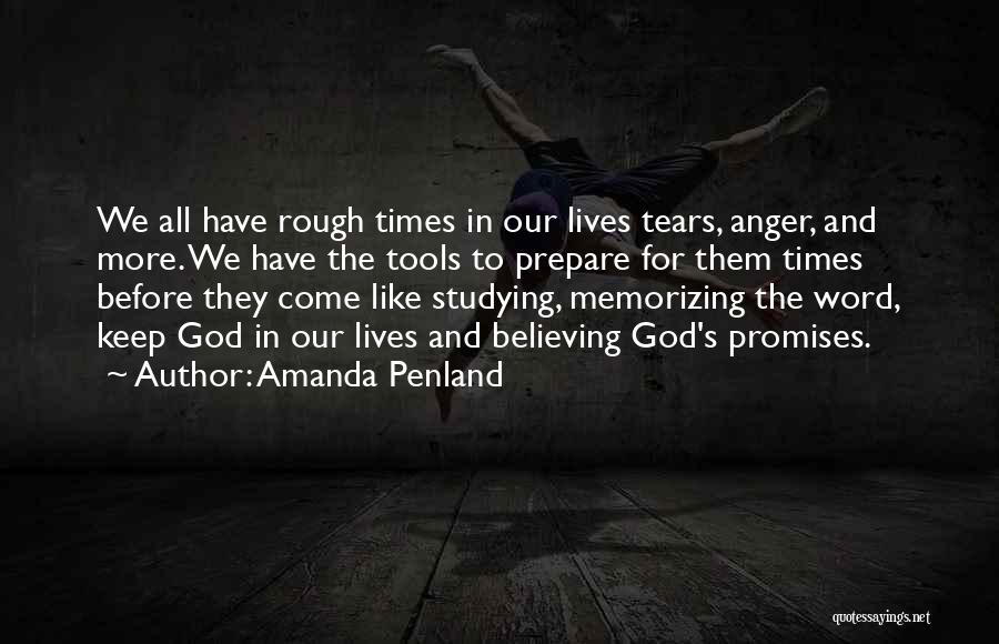 Life Gets Rough Quotes By Amanda Penland