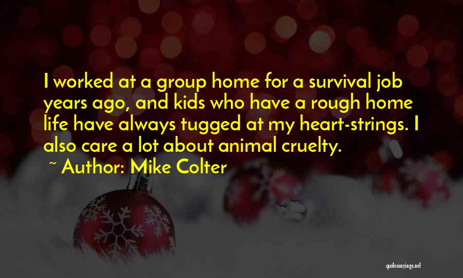 Life Gets Rough Quotes By Mike Colter