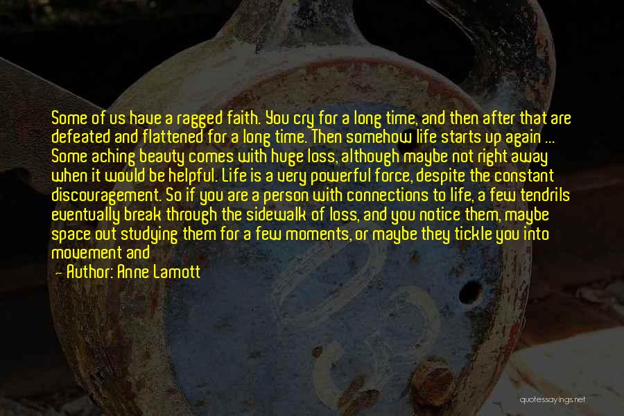 Life Going On After Loss Quotes By Anne Lamott