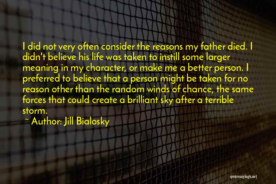 Life Going On After Loss Quotes By Jill Bialosky