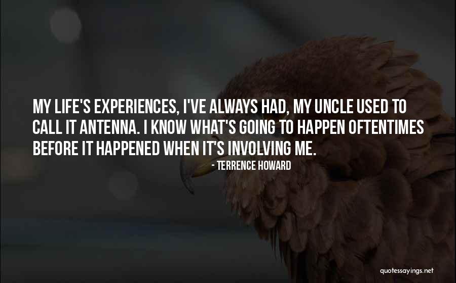 Life Going Quotes By Terrence Howard