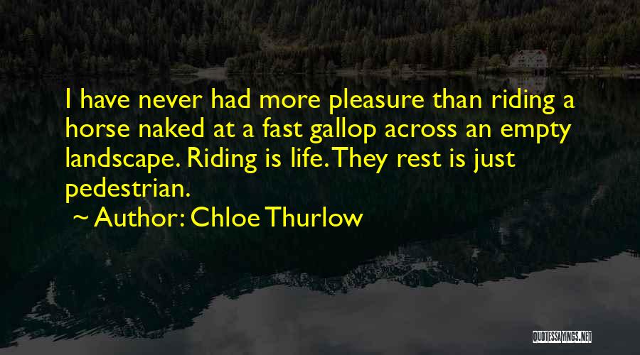 Life Going So Fast Quotes By Chloe Thurlow
