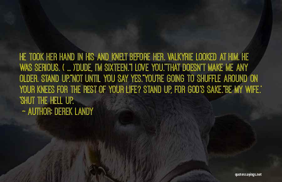 Life Going To Hell Quotes By Derek Landy