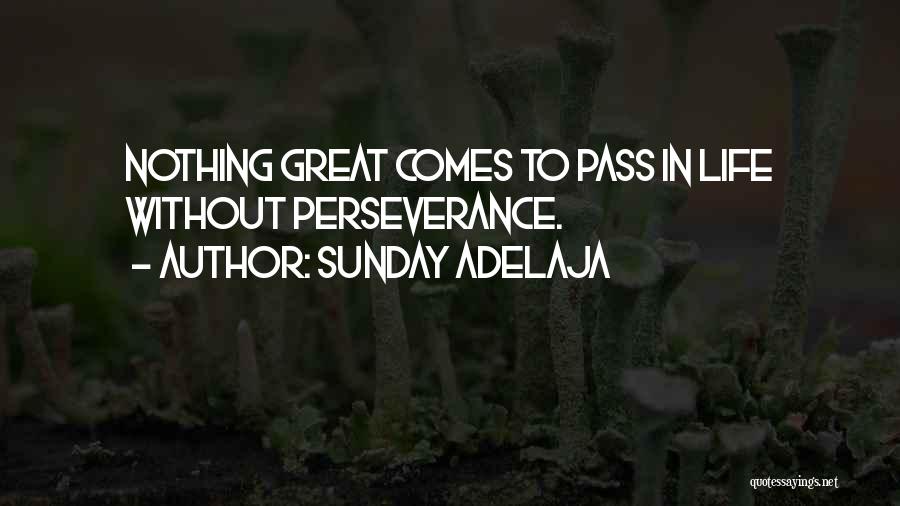 Life Great Quotes By Sunday Adelaja