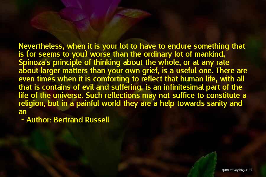 Life Grief Quotes By Bertrand Russell