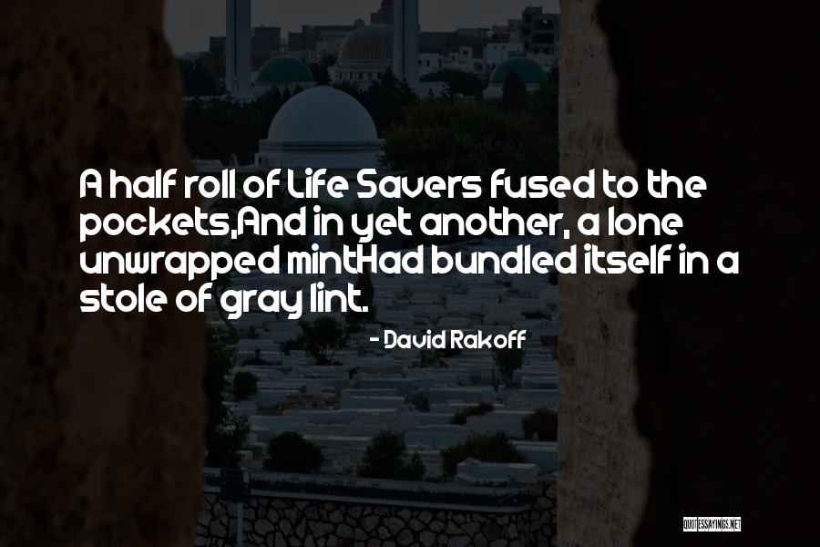 Life Half Quotes By David Rakoff