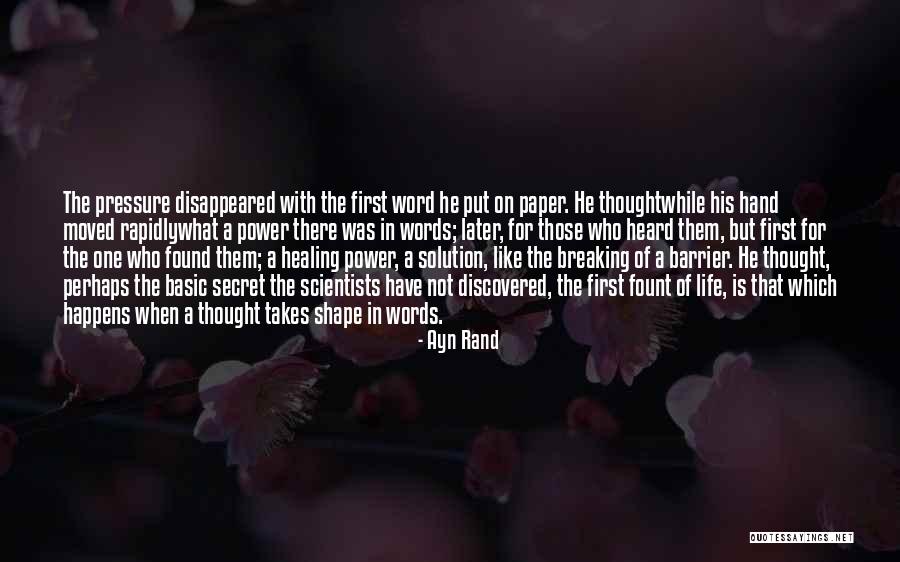 Life Happens In The Quotes By Ayn Rand Life Happens In The Quotes By Ayn Rand