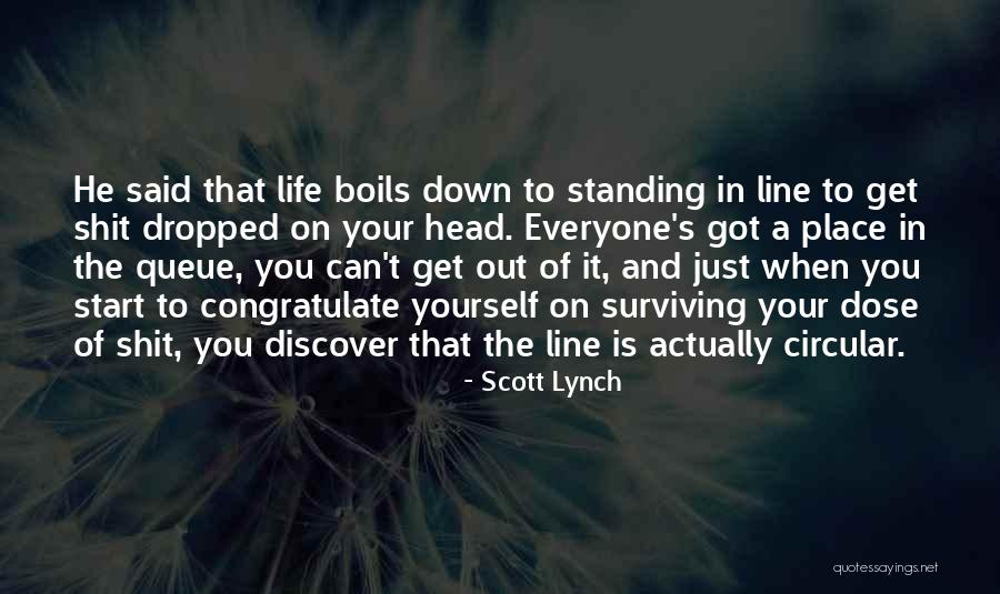 Life Happens In The Quotes By Scott Lynch Life Happens In The Quotes By Scott Lynch