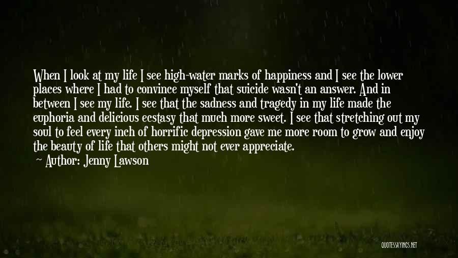 Life Happiness And Sadness Quotes By Jenny Lawson