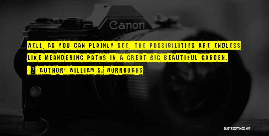 Life Has Endless Possibilities Quotes By William S. Burroughs