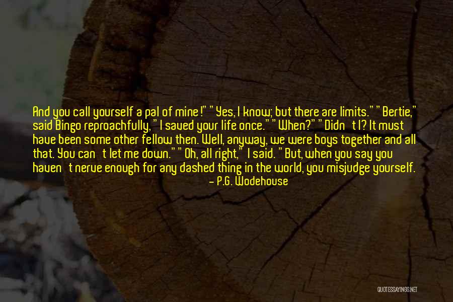 Life Has No Limits Quotes By P.G. Wodehouse Life Has No Limits Quotes By P.G. Wodehouse