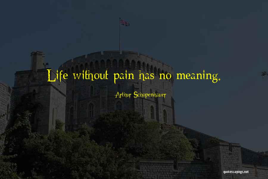 Life Has No Meaning Quotes By Arthur Schopenhauer Life Has No Meaning Quotes By Arthur Schopenhauer