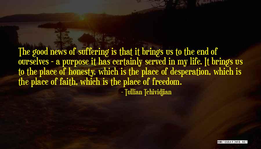 Life Having No Purpose Quotes By Tullian Tchividjian