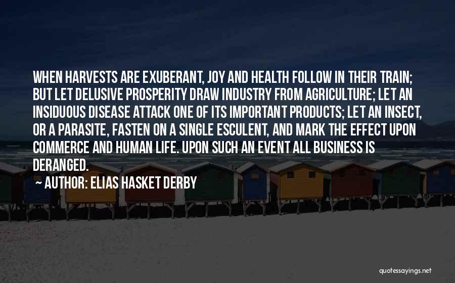 Life Health And Prosperity Quotes By Elias Hasket Derby