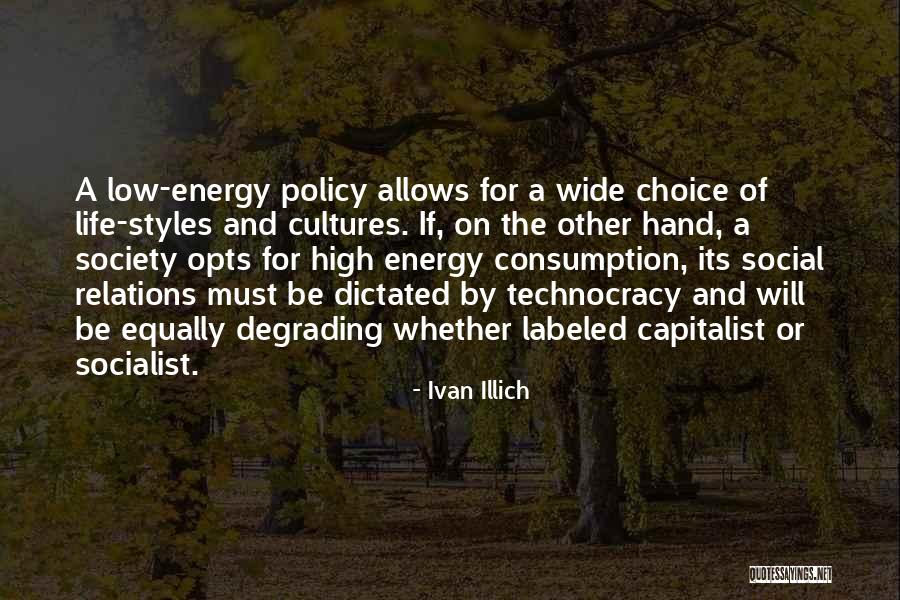 Life High And Low Quotes By Ivan Illich