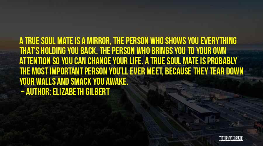 Life Holding You Back Quotes By Elizabeth Gilbert