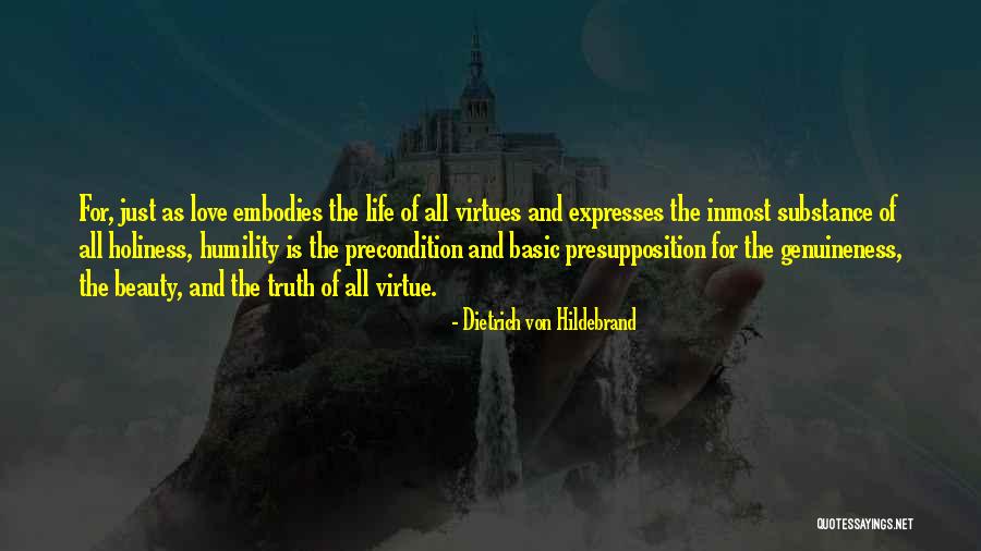 Life Holiness Quotes By Dietrich Von Hildebrand