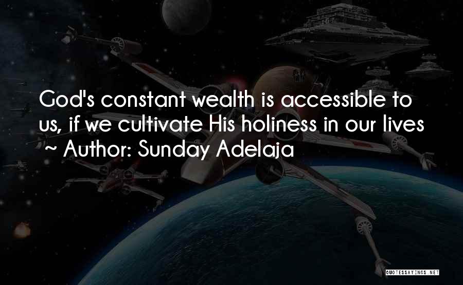 Life Holiness Quotes By Sunday Adelaja