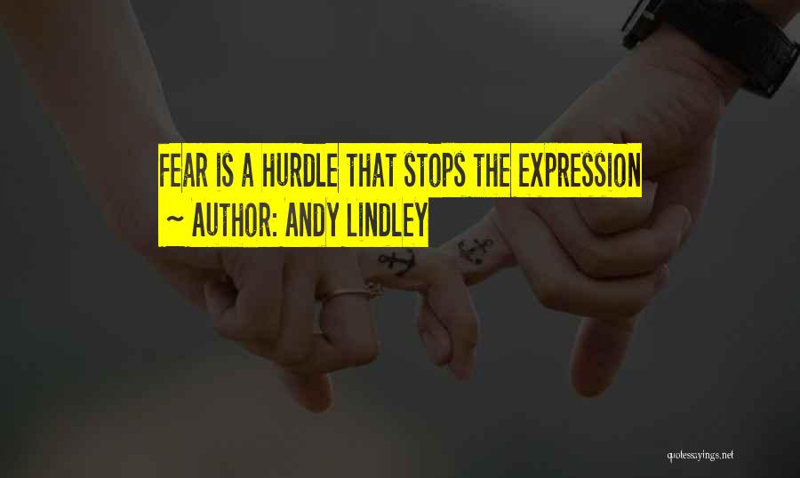 Life Hurdle Quotes By Andy Lindley