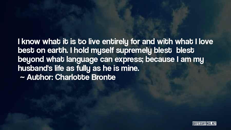 Life Husband And Wife Quotes By Charlotte Bronte