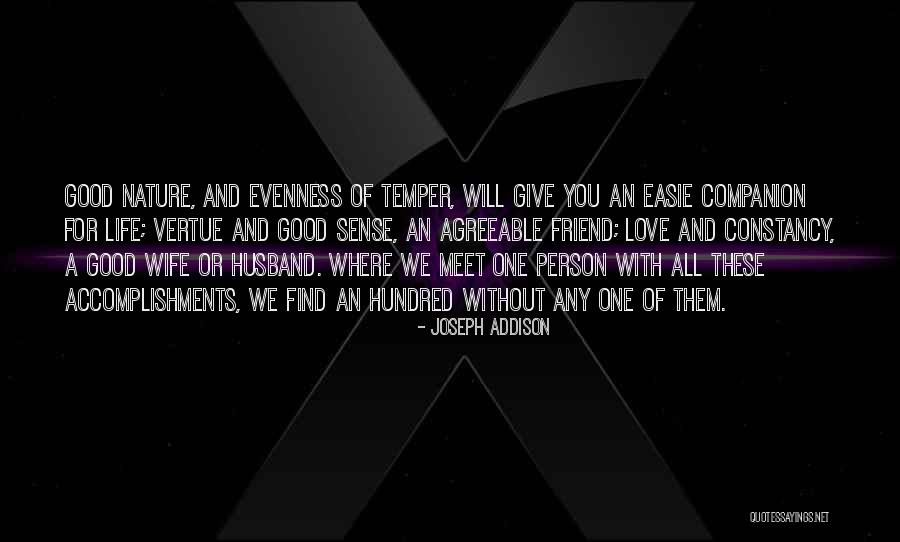 Life Husband And Wife Quotes By Joseph Addison